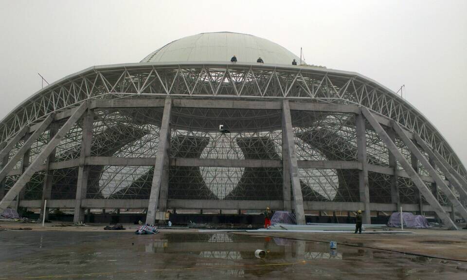 昆明温泉馆网架工程